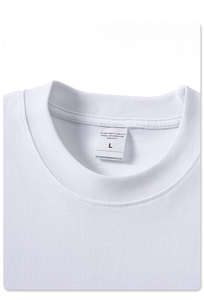 T-shirt da Uomo Personalizzata con Stampa Serigrafica o DTG, 270 Gsm Pesante, Traspirante, in Maglia, Estiva, T-shirt Neutra per Uomo - Product Image 6