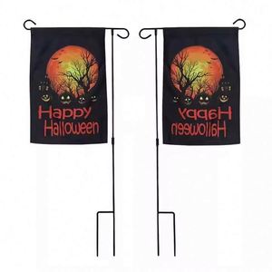 Sublimation Lawn 12*<b>18</b> Inch Garden Flag Christmas Halloween Decorations Sublimation Garden Flag - Product Image 2
