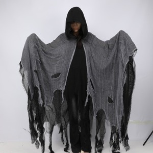 <span class=keywords><strong>Disfraz</strong></span> de Bruja de Terror de <span class=keywords><strong>Halloween</strong></span> con Capa, Máscara de Calavera, Capa de Cámara de Casa Encantada, <span class=keywords><strong>Disfraz</strong></span> de Zombi, Esqueleto, Diablo - Product Image 4