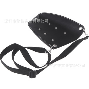 Custom leather <b>hairdressing</b> scissor <b>case</b>, <b>hairdressing</b> tool bag, storage bag, waist bag, shoulder bag, professional tool bag - Product Image 1