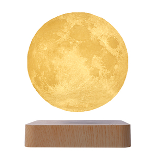 Floating Magnetic Levitation Spinning LED Modern <strong>Table</strong> Lamp with Warm White Light for Living Room Use - Product Image 2