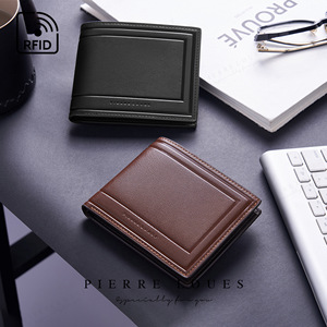Pierre Loues Men's <b>Wallet</b> <b>RFID</b> <b>Blocking</b> Multi-Card Slot Business Everyday Use - Product Image 2
