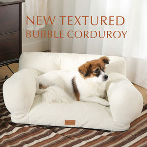 Cama Sofá de Felpa de Burbujas para Mascotas con Cojín Extraíble de Algodón PP, Nido Suave y Cálido para Gatos y Perros - Product Image 3