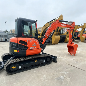 For 55-4 Mini Excavator 5.47 Ton 0.19m Bucket 45.4 HP Compact Crawler Construction <b>Machine</b> - Product Image 6