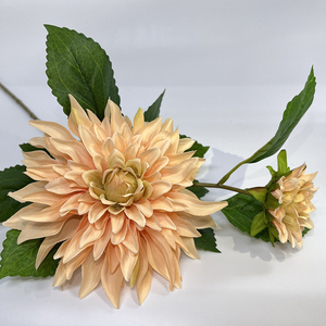 Dahlia artificiel en gros <span class=keywords><strong>pas</strong></span> <span class=keywords><strong>cher</strong></span>, fleur de haute qualité, imperméable, durable, pour la maison, l'extérieur, Halloween, Noël - Product Image 5