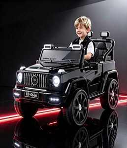 Auto Eléctrico Doble para Niños, con Asientos Cómodos, Control Remoto <span class=keywords><strong>de</strong></span> Cuatro Ruedas, Juguete para Adultos y Niños - Product Image 2