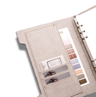 Fournisseur en gros Relié relié à 6 anneaux Budget Binder Notebook Prix raisonnable Agenda Planner Day Organizer Journaux