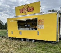 Remorque alimentaire sur mesure pour les États-Unis et l'Australie, remorque de restauration rapide, chariot de restauration rapide, café, hot-dogs, hamburgers, crème glacée, machine à jus