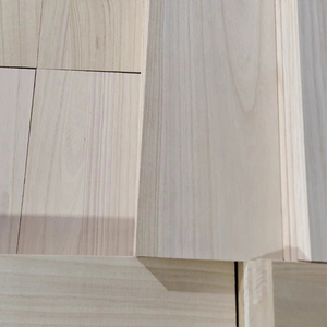 Panneau de <span class=keywords><strong>bois</strong></span> de Paulownia carbonisé peint et laqué, collé sur le biais, pour dessus de table et mobilier sur mesure - Vente en gros usine - Product Image 1