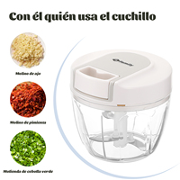 Lage Prijs Handmatige Plastic Voedsel Fruitsalade Groentesnijder Chopper Saus Blender Knoflook Crusher En Uienmolen