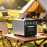 Système de stockage d'énergie extérieur haute puissance et sécurisé, sorties multiples simultanées, étanche IP65, batterie au lithium ternaire pour le camping