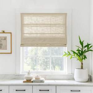 ستائر رومانية آلية لتصفية الضوء تعمل عن بعد للمكاتب والشقق - Product Image 1