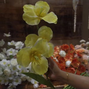 Excelente precio Flor Decoración de la boda Flores artificiales decorativas Flores Plantas Tulipa <span class=keywords><strong>Gesneriana</strong></span> - Product Image 2