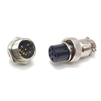 Connecteur mâle-femelle YL1-16 GX16, 2-10 broches, type traversant le mur, prise aviation, connecteurs circulaires