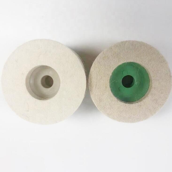 Полировальный абразивный круг из шерстяного войлока