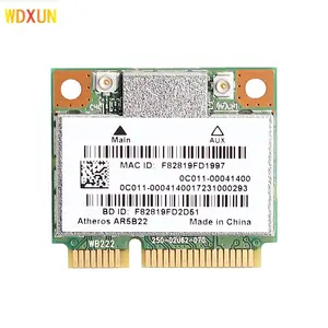 दोहरी बैंड 300Mbps वाईफ़ाई AR5B22 वायरलेस 802.11a/b/g/n आधा मिनी PCI-ई WLAN 2.4G/5Ghz बीटी 4.0 वाई-फाई वायरलेस नेटवर्क कार्ड
