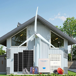 Máy phát điện tua bin gió CE hoàn chỉnh 5kw, máy phát điện tua bin gió cho gia đình, hệ thống điện lai gió năng lượng mặt trời 10KW 15KW 20KW - Product Image 1