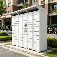 Vente directe d'usine Yinlong : Casier à colis intelligent, système intelligent sans contact pour les communautés, les appartements et les immeubles