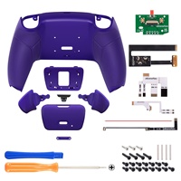 Kit d'accessoires pour jeux vidéo, câble de remappage FPC personnalisé, pack de pagaies EXtremeRate pour manette de jeu PS5