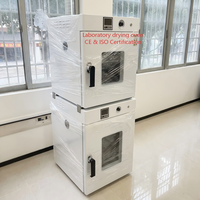 Four de séchage de laboratoire programmable JUNMU 140L avec contrôleur à 30 segments et alarme de surchauffe pour le séchage de produits chimiques et d'échantillons de sol