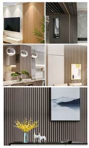 KW16824 PANNEAU MURAL WPC 2025 Offre Spéciale Taille d'installation facile ignifuge 168*24 pour panneaux muraux décoratifs Panneaux muraux intérieurs - Product Image 6