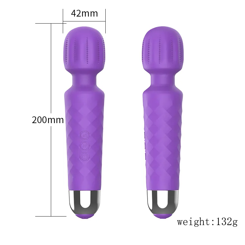 Vendita calda Oem/Odm Silicone per adulti giocattoli del sesso bacchetta massaggiatore vibratore elettrico vibrazione donne giocattoli del sesso