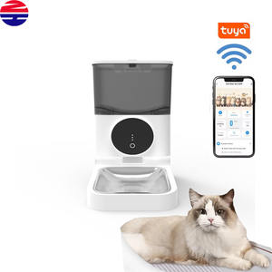 <span class=keywords><strong>Petwant</strong></span> OEM 2.8L 스마트 애완 동물 피더 카메라 Tuya APP 제어 작은 동물을위한 친환경 스테인레스 스틸 그릇 피더 - Product Image 3