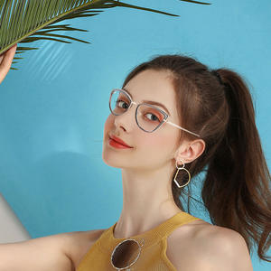 Montures de lunettes Falai Cat Eye Tr90, monture complète, protection anti-lumière bleue, unisexe 87066 - Product Image 5