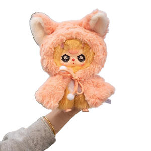 100% Original, 6 Piezas/Caja, Muñecos de Vinilo de la Serie Baby Three I'm Not a Warrior, Cajas Sorpresa BB3, Lindos Colgantes - Product Image 4