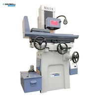 Machine à rectifier manuelle de surface métallique à aimant permanent SHUOMAI Marque M618 Mini 6x18 pouces