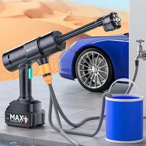 30Bar Cordless High Pressure Cleaner Washer Spray Water Gun 10000mAh Foam Generator Car Washing Machine