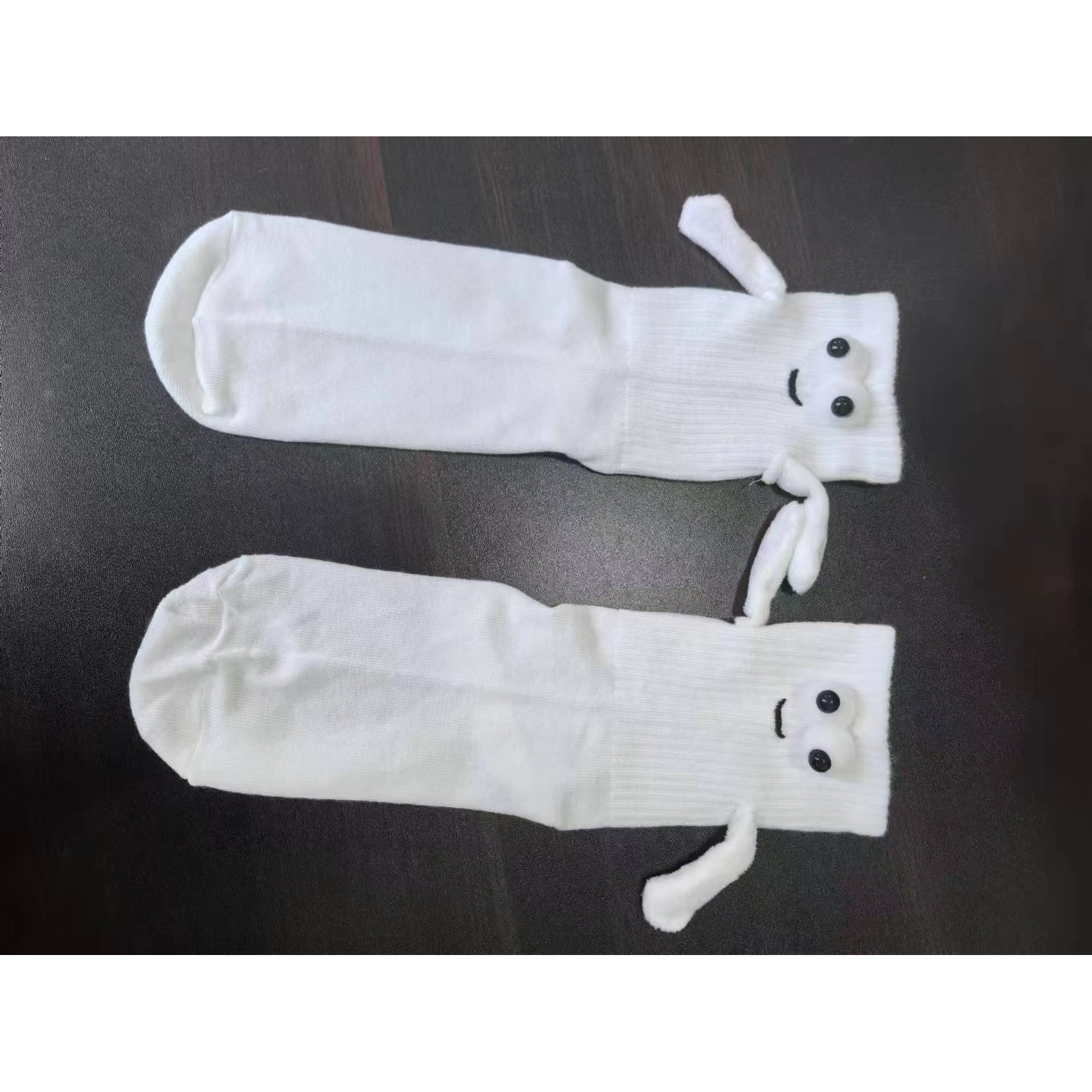 Visage souriant 3D blanc