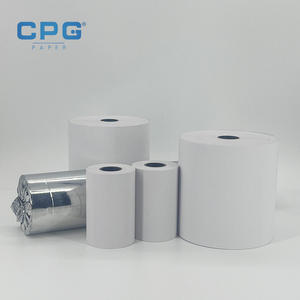 Rollo de Papel Térmico para Recibos POS de Alta Sensibilidad, 80x60mm, 48gsm, para Terminales ATM y Ventas Comerciales, Venta al Por Mayor del Fabricante - Product Image 1