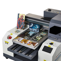 Nueva Impresora de Inyección de Tinta UV Automática de Cama Plana Dahao Tamaño A3 |   Cabezal de Impresión TX800/XP600 |   Impresora de Etiquetas para Vasos de Vidrio y Cerámica |   3 años