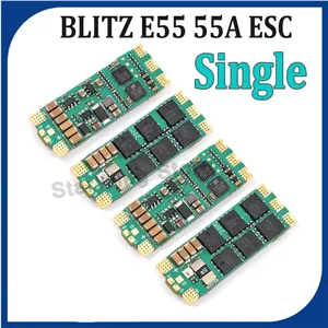 IFlight <span class=keywords><strong>BLITZ</strong></span> E55 Single 55A 2-6S ESC con Dshot600 Proshot Oneshot Multishot Support 35*13mm RC FPV Racing Drone Accesorios - Product Image 3