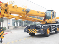 Grue tout-terrain RT25 de 25 tonnes, de marque de premier plan, la plus vendue, de bonne qualité, pour une utilisation à long terme avec faible usure et dégâts.