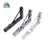 Supports d'étagère pliants muraux robustes Win Top pour tables et bancs