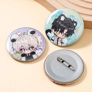 Customized Plastic Tinplate Badges Brooches Featuring Love Music Angel Mascot Cartoon Anime Characters in Circular Design - Product Image 2