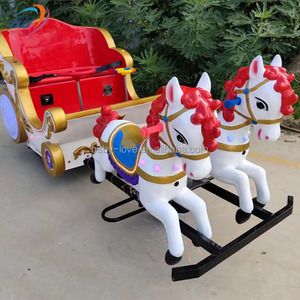 Nouvelle Carrosse Royale Électrique de Luxe pour Enfants, Machine de Jeu de Parc d'Attractions de Haute Qualité, à Vendre - Product Image 5