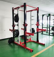Gimnasio comercial personalizado y ejercicio en interiores equipo de fitness de acero máquina Smith multifuncional Origin Trainer Power Squat Rack