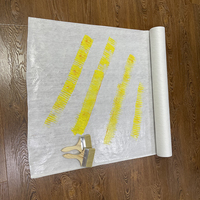 Rouleau de feutre blanc robuste pour peintre, protection auto-adhésive pour sols, décoration, peinture au pistolet et défense des surfaces
