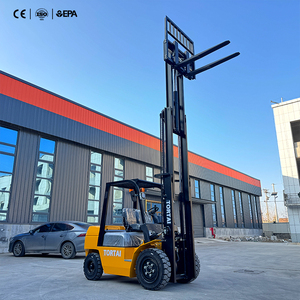 Kostenloser Versand 1,5 Tonnen 2 Tonnen 3 Tonnen 3,5 Tonnen 4X4 Diesel-Gabelstapler für Alle Geländearten EPA Euro Allradantrieb Lager-Gabelstapler Diesel - Product Image 2