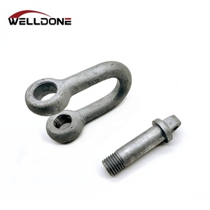 BS3032 Rèn Mạ Kẽm Mạ Kẽm Nhỏ Lớn <span class=keywords><strong>Dee</strong></span> D Loại Còng Với Vít Pin - Product Image 4