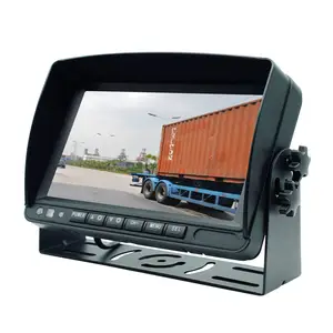 9 inch Rear view system backup camera TFT LCD U type metal stand Security Rear Vision Car Monitor Bus Truck Ruckfahrmonitore