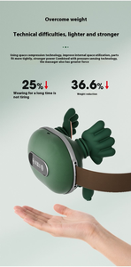 Nuevo Masajeador Eléctrico de Amasamiento y Vibración Shiatsu 2025, Masajeador Portátil de Tejido Profundo para Cuello con Infrarrojos y Fisioterapia 3 - Product Image 2