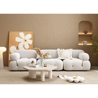 Ensemble de canapés de salon NOVA, style italien, en forme de L, canapé Mario Bellini, canapés modulaires sectionnels, chaise longue