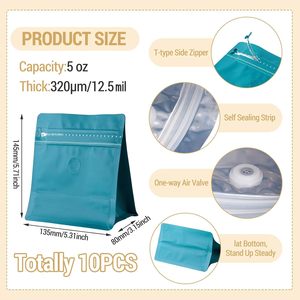 VANTUR Moisture Proof BOPP/VMPET/PE Packaging Pouches with Heat Seal Zipper Valve for Food Grade Pet Food - Product Image 4