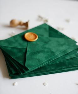 <span class=keywords><strong>Carte</strong></span> <span class=keywords><strong>d</strong></span>'invitation en acrylique velours vert émeraude de luxe avec enveloppe en velours feuille <span class=keywords><strong>carte</strong></span> de voeux impression personnalisée cartes acryliques - Product Image 5