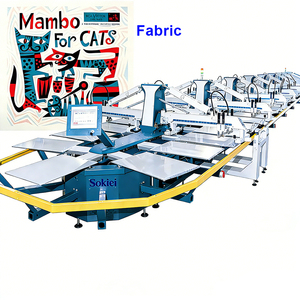 Macchina Serigrafica Ovale Digitale Automatica Multicolore per T-shirt con Automazione Sistemaica - Product Image 4