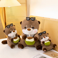 Nouvel Arrivage Vente Chaude Peluche Otter Marron Jouet en Peluche Cadeau pour Enfants Décoration Maison Jouets en Peluche Vente en Gros